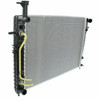 RADIATOR (13077) 2.0L SIDE PLATES ARE 5/8-INCH WIDE REPLACEMENT FOR HYUNDAI  TUCSON 2008 PARTSLINK NUMBER  KI3010142