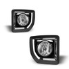 FOG LAMP BEZEL FR RH CHROME/BLACK   REPLACEMENT FOR GMC PICKUP GMC SIERRA 2500 2015 PARTSLINK NUMBER  GM1039203