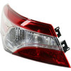 TAIL LAMP LH SE MODEL US BUILT SMOKED TINT HQ  REPLACEMENT FOR TOYOTA CAMRY 2019 PARTSLINK NUMBER TO2804135