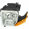 HEAD LAMP LH HALOGEN HQ REPLACEMENT FOR JEEP COMMANDER 2008 PARTSLINK NUMBER  CH2518117