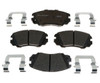 BRAKE PADS SET FR CERAMIC  REPLACEMENT FOR GMC TERRAIN 2015 PARTSLINK NUMBER   D1421