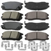 BRAKE PADS SET RR CERAMIC  REPLACEMENT FOR GMC TERRAIN 2015 PARTSLINK NUMBER  D1275