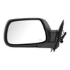 DOOR MIRROR LH POWER HTD TEXTURED REPLACEMENT FOR JEEP GRAND CHEROKEE 2008 PARTSLINK NUMBER  CH1320246