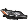 HEAD LAMP RH HALOGEN L/LE/SE NORTH AMERICA BUILT LED H/L BEAM HQ REPLACEMENT FOR TOYOTA CAMRY HYBRID 2019 PARTSLINK NUMBER TO2503255