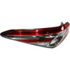 TAIL LAMP LH L/LE MODEL USA BUILT W/O SMOKED TINT HQ REPLACEMENT FOR TOYOTA CAMRY HYBRID 2019 PARTSLINK NUMBER TO2804134