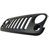 GRILLE BLACK REPLACEMENT FOR JEEP WRANGLER 2008 PARTSLINK NUMBER  CH1200313