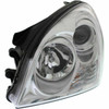 HEAD LAMP LH W/O APP PKG W/CHROME BEZEL CAPA REPLACEMENT FOR KIA MAGENTIS (CANADA) 2008 PARTSLINK NUMBER  KI2502132C