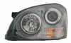 HEAD LAMP LH W/BLACK INSERT W/APPEARANCE PKG HQ REPLACEMENT FOR KIA OPTIMA 2008 PARTSLINK NUMBER  KI2502137