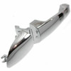 DOOR HANDLE RR RH OUTER CHROME W/CAP REPLACEMENT FOR KIA SPECTRA 5 (HBACK) 2005 PARTSLINK NUMBER KI1521122