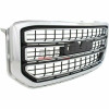 GRILLE BLACK/CHROME EXCLUDE DENALI   REPLACEMENT FOR GMC YUKON 2015 PARTSLINK NUMBER  GM1200702