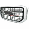 GRILLE BLACK/CHROME EXCLUDE DENALI   REPLACEMENT FOR GMC YUKON 2015 PARTSLINK NUMBER  GM1200702
