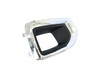 FOG LAMP BEZEL FR LH CHROME/TEXTURED  REPLACEMENT FOR GMC YUKON DENALI 2015 PARTSLINK NUMBER  GM1038187