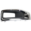 FOG LAMP BEZEL FR RH CHROME/TEXTURED REPLACEMENT FOR GMC YUKON DENALI 2015 PARTSLINK NUMBER  GM1039187