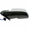 DOOR MIRROR LH POWER HTD CHROME W/BLIND SPOT MANUAL FOLD  REPLACEMENT FOR GMC YUKON XL 2015 PARTSLINK NUMBER  GM1320506