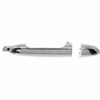 DOOR HANDLE RR LH OUTER CHROME W/CAP REPLACEMENT FOR KIA SPECTRA (SEDAN) 2005 PARTSLINK NUMBER KI1520122