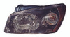 HEAD LAMP LH (SMOKED) EX/SX HQ REPLACEMENT FOR KIA SPECTRA (SEDAN) 2005 PARTSLINK NUMBER KI2502117