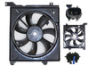 RADIATOR FAN ASSY REPLACEMENT FOR KIA SPECTRA (SEDAN) 2005 PARTSLINK NUMBER KI3115117
