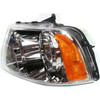 HEAD LAMP LH HALOGEN HQ REPLACEMENT FOR LINCOLN NAVIGATOR 2005 PARTSLINK NUMBER FO2502209