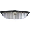 GRILLE CHROME/DARK GRAY W/LTD EDITION MODEL REPLACEMENT FOR LINCOLN TOWN CAR 2005 PARTSLINK NUMBER FO1200447