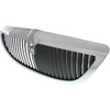 GRILLE CHROME/DARK GRAY W/LTD EDITION MODEL REPLACEMENT FOR LINCOLN TOWN CAR 2005 PARTSLINK NUMBER FO1200447