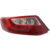 TAIL LAMP LH  REPLACEMENT FOR HONDA ACCORD COUPE 2015 PARTSLINK NUMBER  HO2800185V
