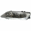 HEAD LAMP LH W/FOG LAMP STD HALOGEN HQ REPLACEMENT FOR MAZDA MAZDA 6 2005 PARTSLINK NUMBER MA2502129
