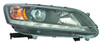 HEAD LAMP RH HALOGEN HQ  REPLACEMENT FOR HONDA ACCORD HYBRID 2015 PARTSLINK NUMBER  HO2503166
