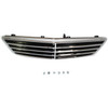 GRILLE CHROME/BLACK (AVNGRD/ELGNS) REPLACEMENT FOR MERCEDES C230 2005 PARTSLINK NUMBER MB1200143
