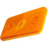SIDE MARKER LAMP FR LH/RH YELLOW LENS HQ REPLACEMENT FOR MERCEDES G500 2005 PARTSLINK NUMBER MB2554107