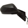 DOOR MIRROR RH POWER PTM HTD W/BLIND SPOT/MANUAL FOLDING  REPLACEMENT FOR TOYOTA PRIUS 2019 PARTSLINK NUMBER   	TO1321357