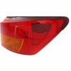 TAIL LAMP RH HQ REPLACEMENT FOR LEXUS IS250 SEDAN 2008 PARTSLINK NUMBER  LX2819110
