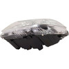HEAD LAMP LH W/CHROME RING FROM 09/02/2007 CAPA REPLACEMENT FOR MERCEDES C230 2008 PARTSLINK NUMBER  MB2502163C