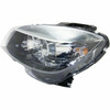 HEAD LAMP LH HALOGEN BLACK HOUSING HQ REPLACEMENT FOR MERCEDES C230 2008 PARTSLINK NUMBER  MB2502185