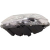 HEAD LAMP LH W/CHROME RING FROM 09/02/2007 CAPA REPLACEMENT FOR MERCEDES C300 2008 PARTSLINK NUMBER  MB2502163C