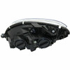 HEAD LAMP RH HALOGEN BLACK HOUSING HQ REPLACEMENT FOR MERCEDES C300 2008 PARTSLINK NUMBER  MB2503185