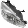 HEAD LAMP RH W/CHROME RING FROM 09/02/2007 CAPA REPLACEMENT FOR MERCEDES C300 2008 PARTSLINK NUMBER  MB2503163C
