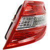 TAIL LAMP RH LED W/CURVE LIGHTING HQ REPLACEMENT FOR MERCEDES C300 2008 PARTSLINK NUMBER  MB2801128