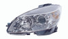 HEAD LAMP LH W/CHROME RING FROM 09/02/2007 HQ REPLACEMENT FOR MERCEDES C350 2008 PARTSLINK NUMBER  MB2502163