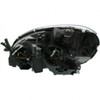 HEAD LAMP RH W/CHROME RING FROM 09/02/2007 HQ REPLACEMENT FOR MERCEDES C350 2008 PARTSLINK NUMBER  MB2503163