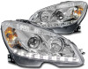 HEAD LAMP LH HALOGEN (MADE BEFORE 09/02/2007) HQ REPLACEMENT FOR MERCEDES C300 2008 PARTSLINK NUMBER  MB2502162