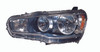 HEAD LAMP RH HALOGEN TO NOV 01 2008 CAPA REPLACEMENT FOR MITSUBISHI LANCER  2008 PARTSLINK NUMBER  MI2503139C