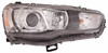 HEAD LAMP RH HID EVOLUTION HQ REPLACEMENT FOR MITSUBISHI LANCER  2008 PARTSLINK NUMBER  MI2503148