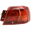 TAIL LAMP RH RED BEZEL CAPA REPLACEMENT FOR MITSUBISHI LANCER  2008 PARTSLINK NUMBER  MI2805100C