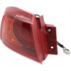 TAIL LAMP LH RED BEZEL CAPA REPLACEMENT FOR MITSUBISHI LANCER EVOLUTION 2008 PARTSLINK NUMBER  MI2804100C