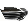 GRILLE CHROME/BLACK REPLACEMENT FOR NISSAN ALTIMA HYBRID 2008 PARTSLINK NUMBER  NI1200221