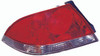 TAIL LAMP LH CLEAR/RED LENS (ES/LS MDL) HQ REPLACEMENT FOR MITSUBISHI LANCER 2005 PARTSLINK NUMBER MI2800119