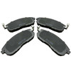 BRAKE PADS SET FR CERAMIC REPLACEMENT FOR NISSAN 350Z 2005 PARTSLINK NUMBER D815