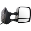 DOOR MIRROR RH POWER HTD MEMORY W/BIG TOW PKG CHROME FOR LE MODEL 04-15/SL 2014 REPLACEMENT FOR NISSAN TITAN PICKUP 2008 PARTSLINK NUMBER  NI1321204