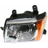 HEAD LAMP LH EXCLUDE 09-15 S/X-MODELS CAPA REPLACEMENT FOR NISSAN XTERRA 2008 PARTSLINK NUMBER  NI2502161C