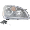 HEAD LAMP RH HID EXCLUDE SE-R HQ REPLACEMENT FOR NISSAN ALTIMA 2005 PARTSLINK NUMBER NI2503158